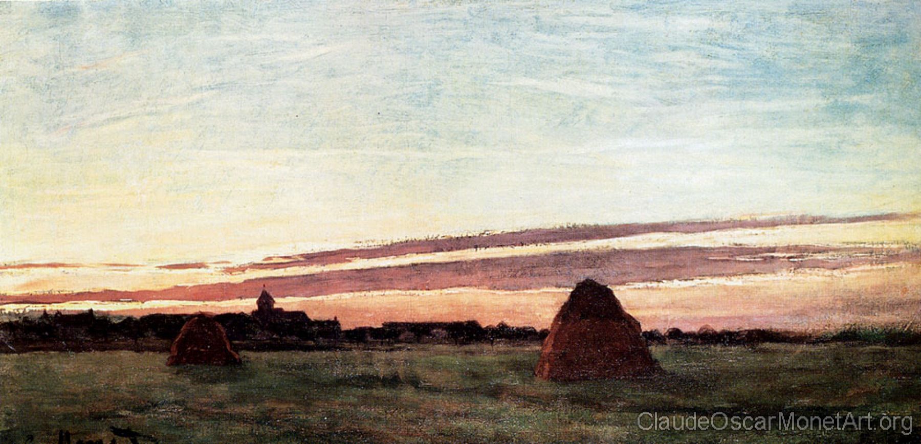 Haystacks At Chailly